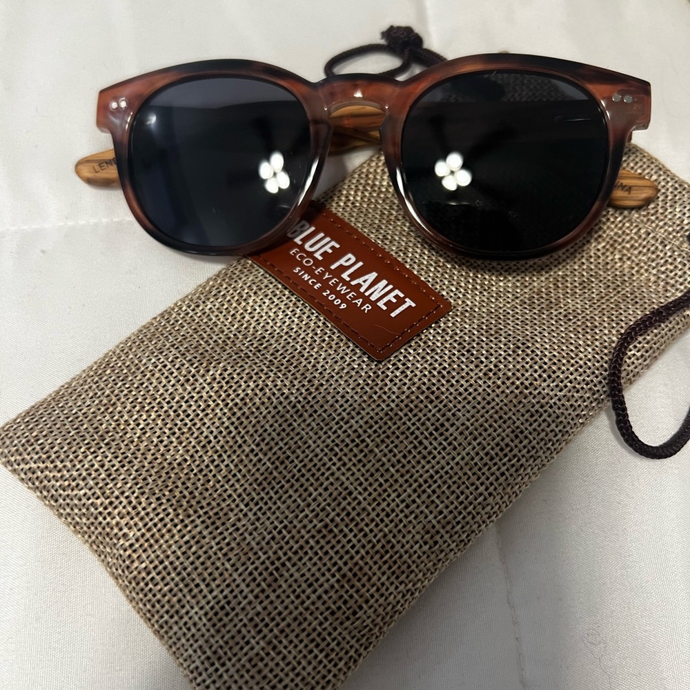 Blue Planet Wayfarer Sunglasses NEW